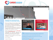 Tablet Screenshot of cardiologie-vauban.fr